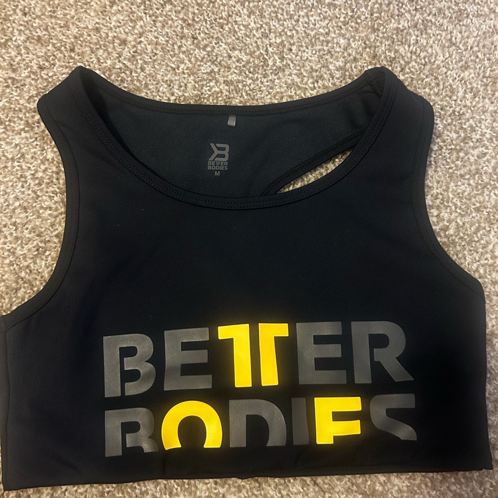 Better Bodies - M black sports bra